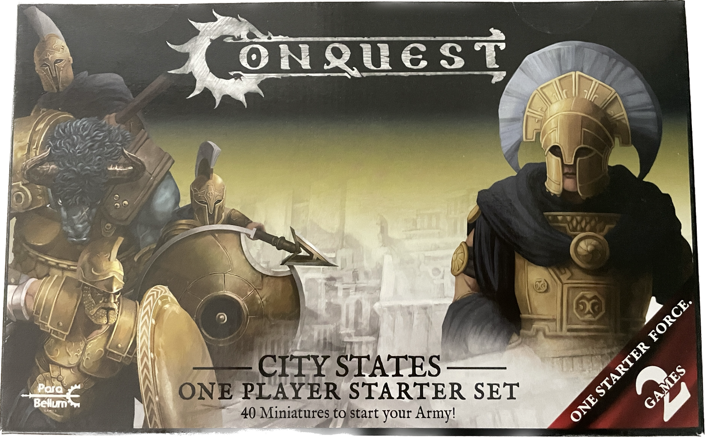 Conquest City States One Player Starter Set - 40 Miniatures!