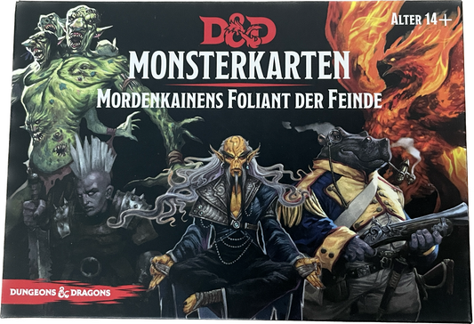 Dungeons & Dragons Monsterkarten Mordenkainens Foliant der Feinde