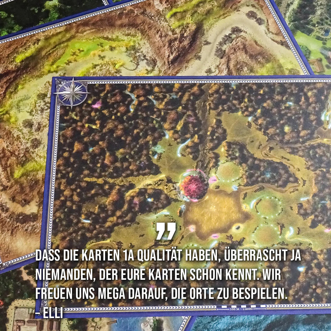 Jannasaras Kartentasche Goldene & Silberne Mappe