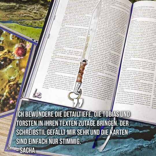 Jannasaras Kartentasche Komplettpaket - Goldene & Silberne Mappe + Tagebücher Band 1 & 2