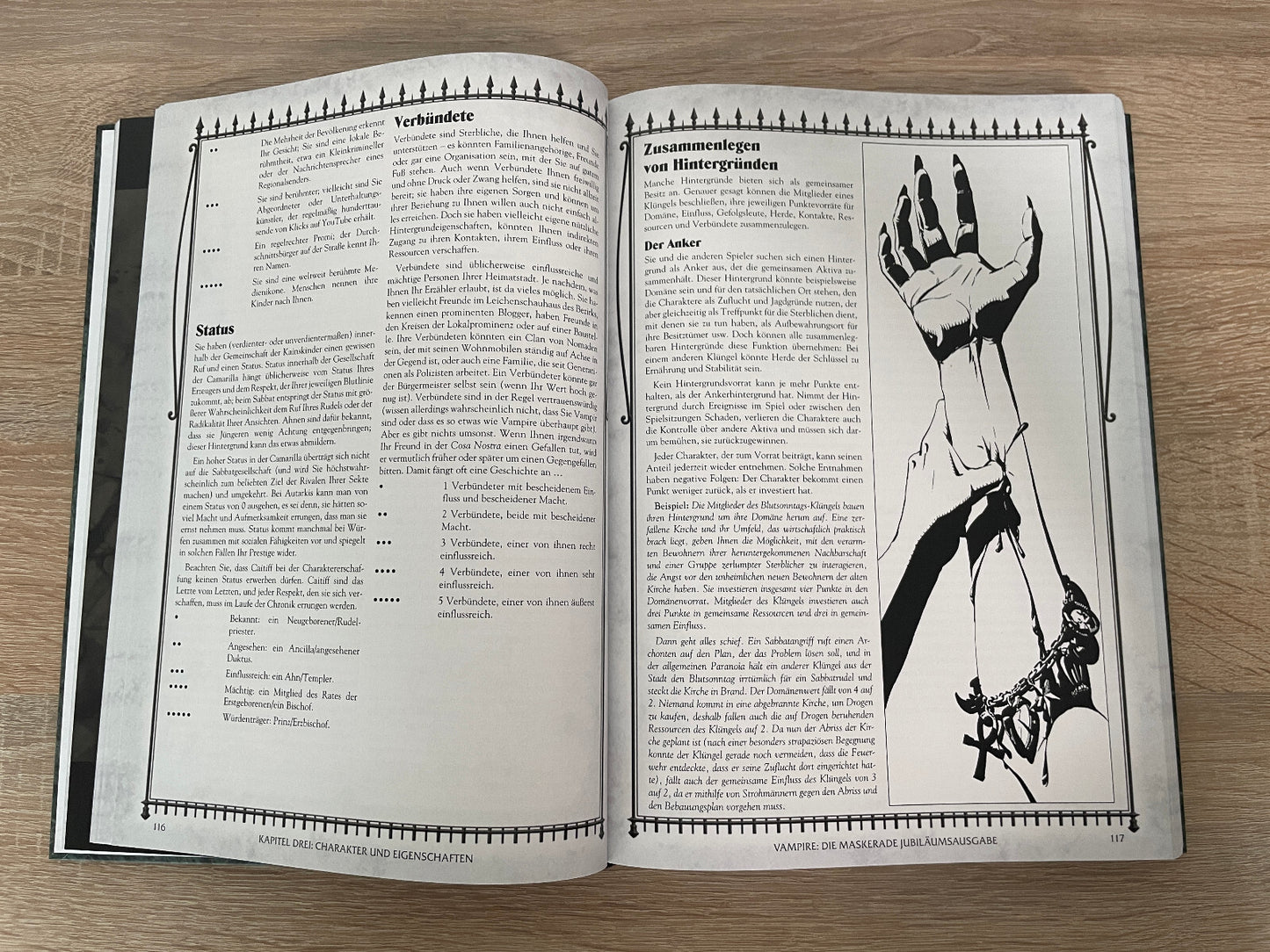 Vampire die Maskerade Jubiläumsausgabe Grundregelwerk