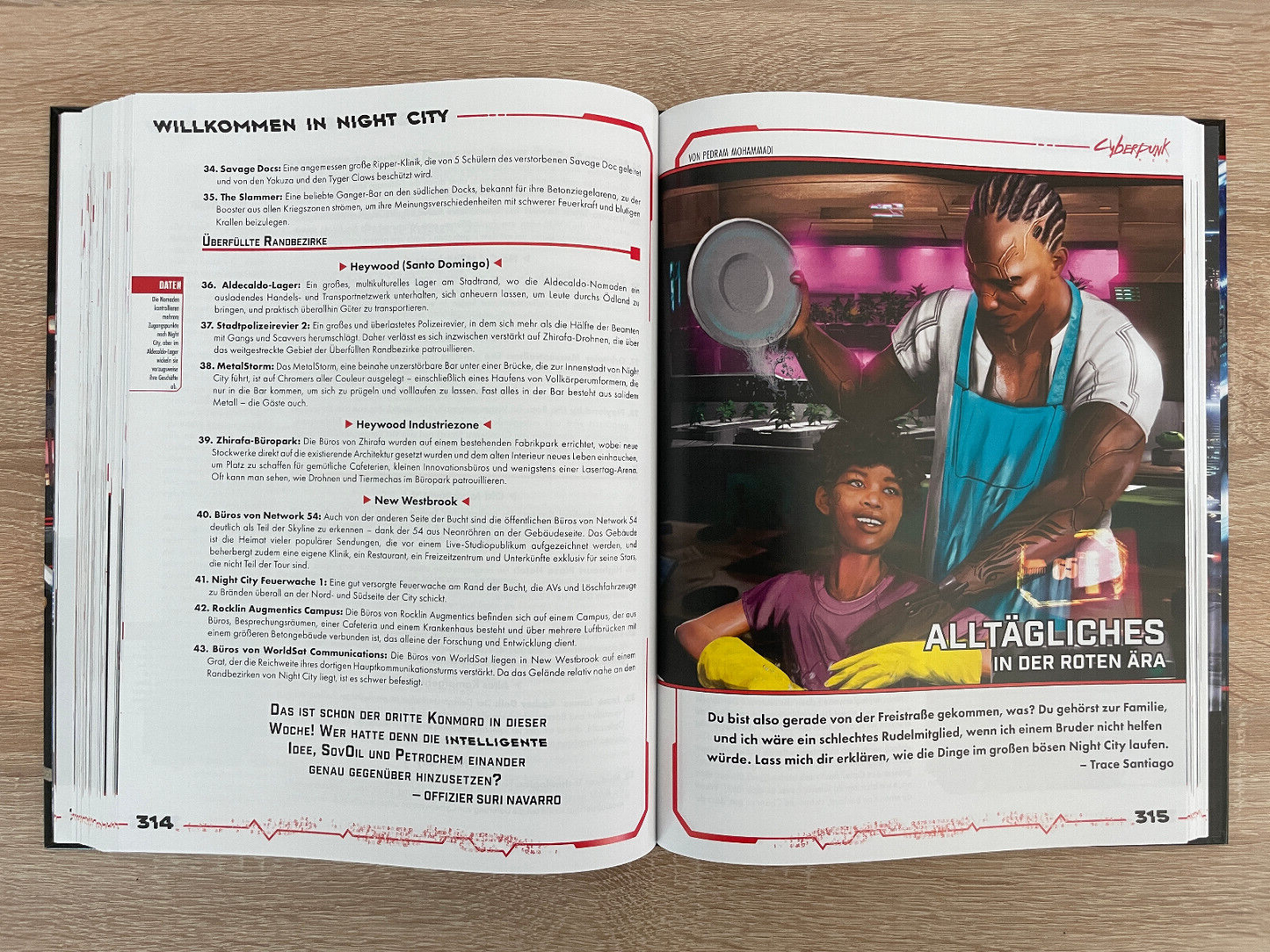 Cyberpunk Red Regelwerk - Das Rollenspiel der dunklen Zukunft