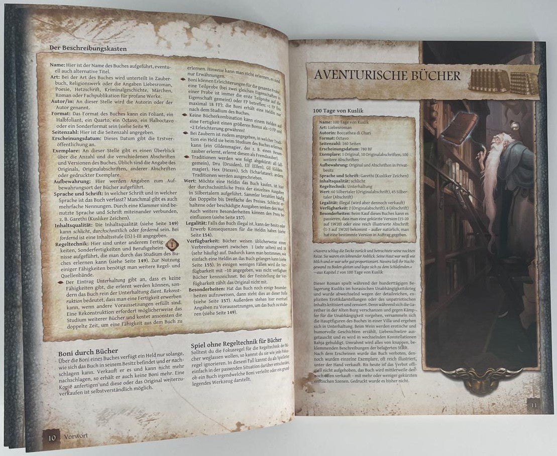 DSA5 Aventurische Bibliothek Taschenbuch Quellenband