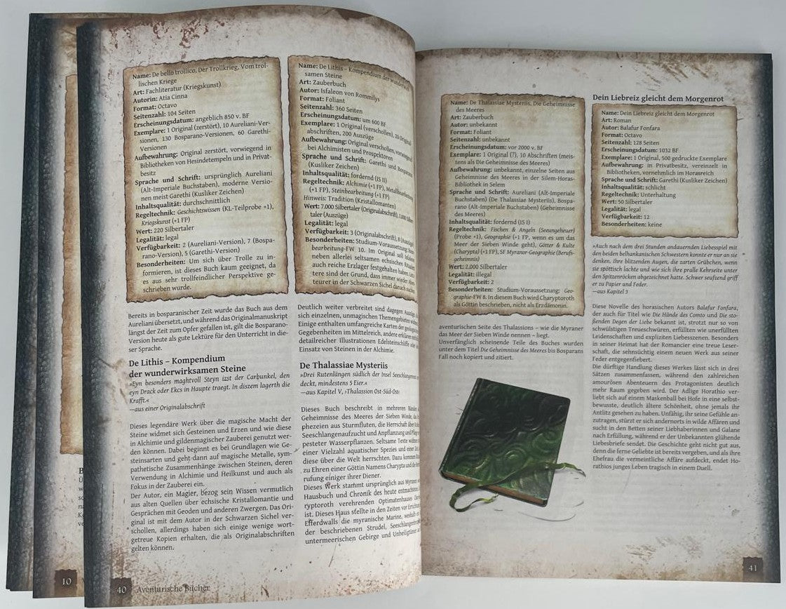 DSA5 Aventurische Bibliothek Taschenbuch Quellenband