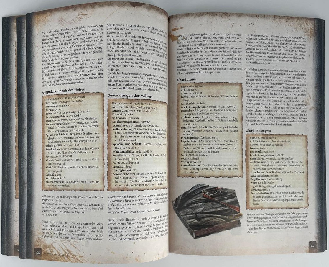 DSA5 Aventurische Bibliothek Taschenbuch Quellenband