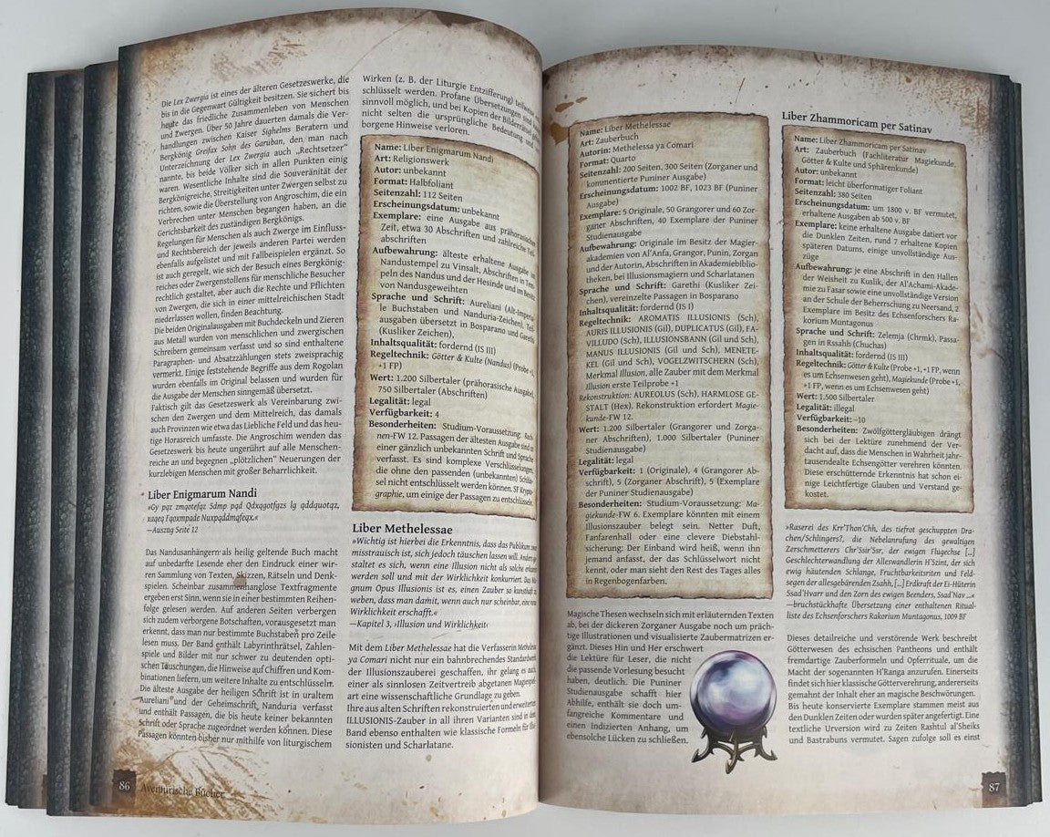 DSA5 Aventurische Bibliothek Taschenbuch Quellenband