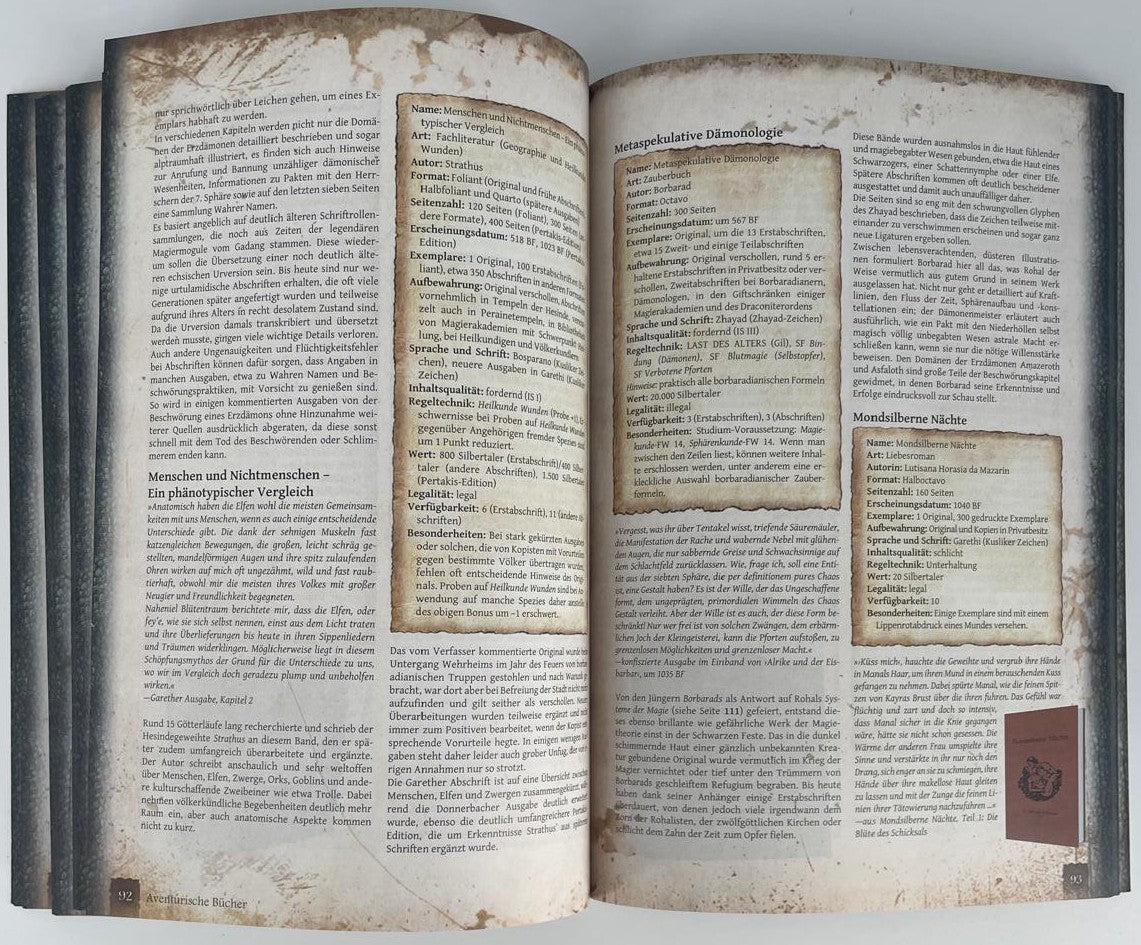 DSA5 Aventurische Bibliothek Taschenbuch Quellenband