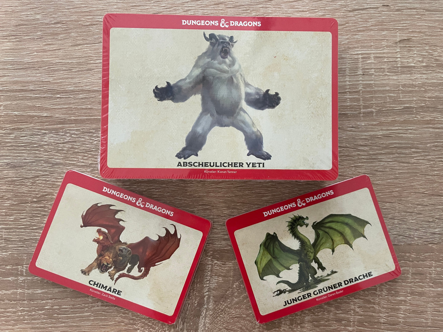Dungeons & Dragons Monsterkarten HG 6-16 - D&D Zusatzkarten