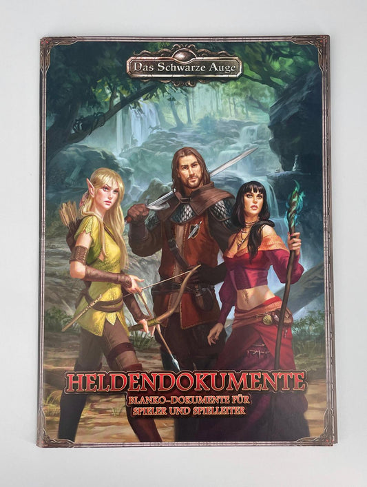 DSA5 Heldendokumente - Das Schwarze Auge Charakterbögen | Ulisses Spiele | Neu