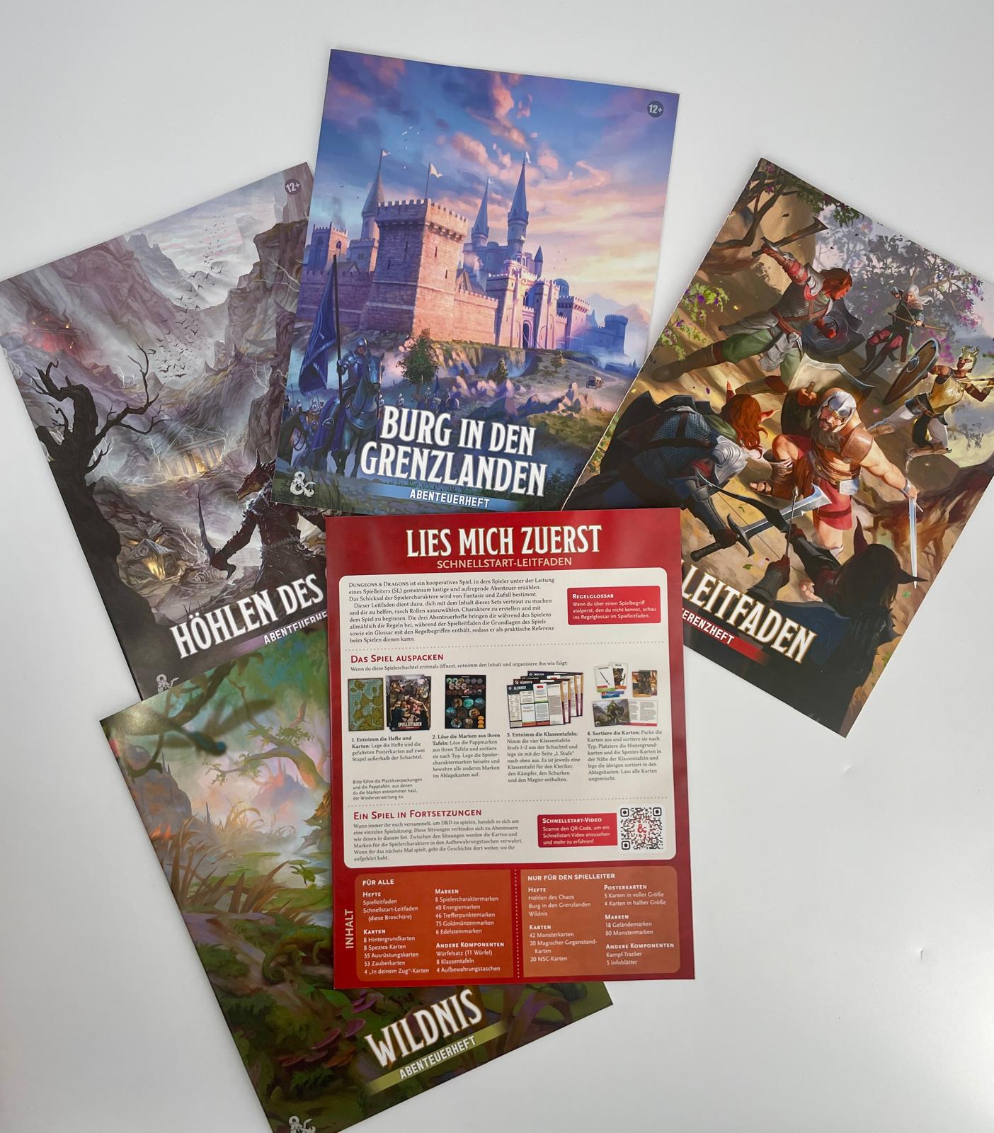 Dungeons & Dragons Starterset Helden der Grenzlande Deutsch 2026