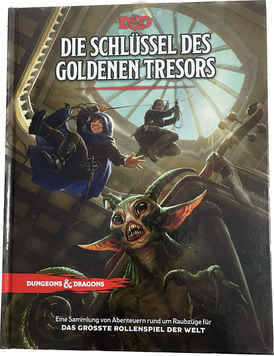 Dungeons & Dragons Die Schlüssel des goldenen Tresors