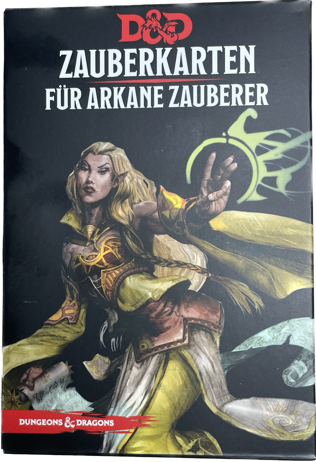 Dungeons & Dragons Zauberkarten für Arkane Zauberer - Sammlerstück