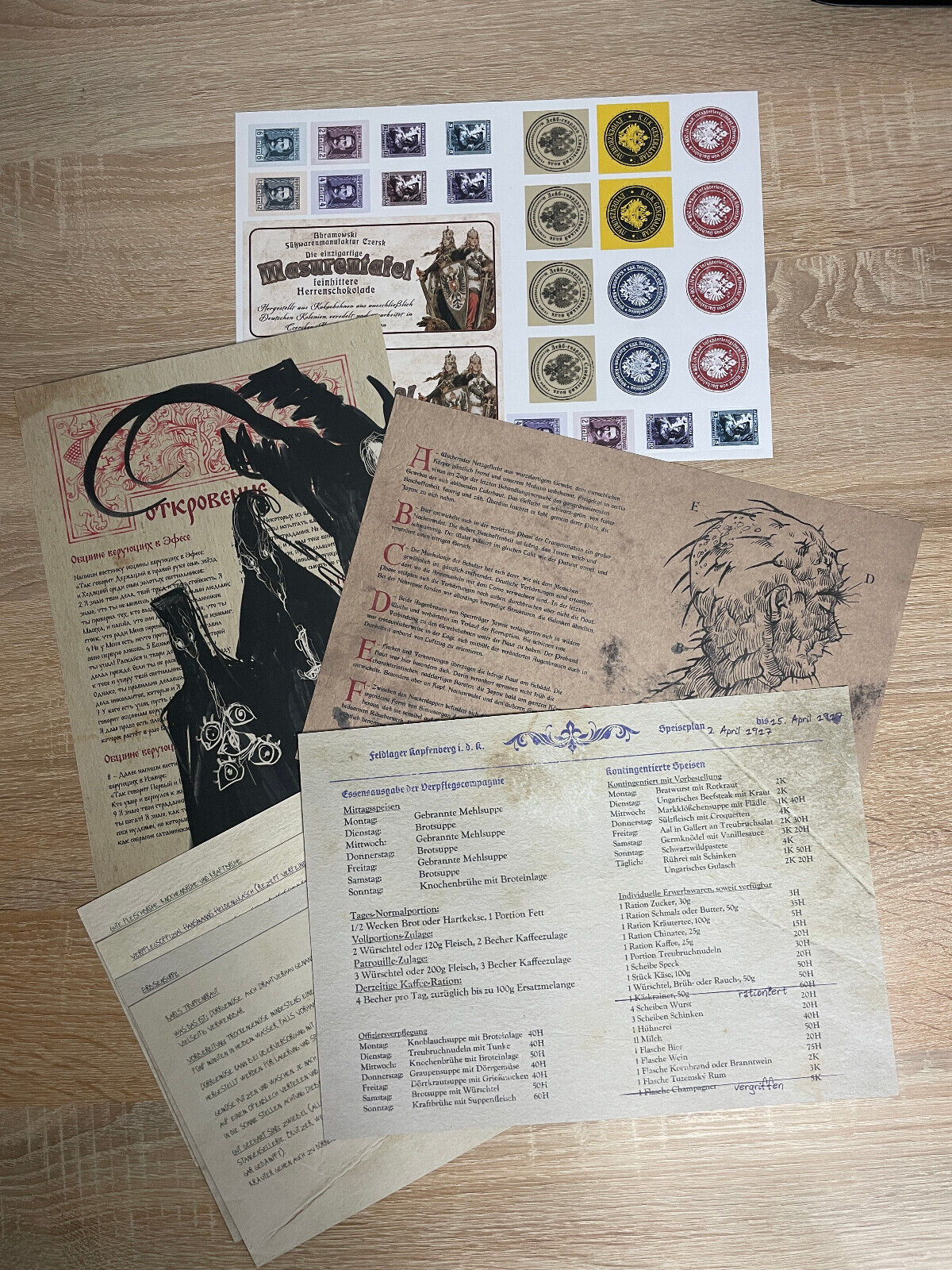 Immersions-Mappe für Freude, schöner Götterfunken - Donnerhaus -